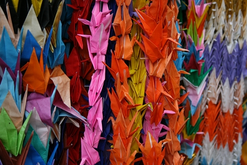 Hiroshima cranes