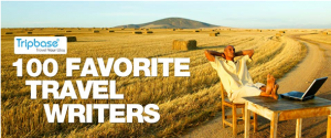 Awards from TripBase to 100 Travel Writers