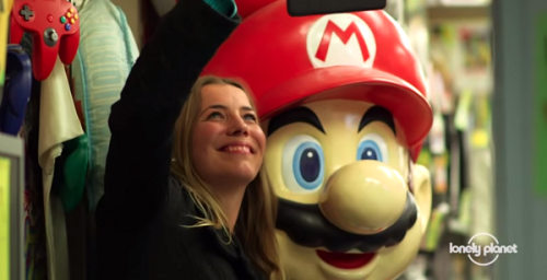 Abi and Mario in Tokyo Lonely Planet BBC Programme