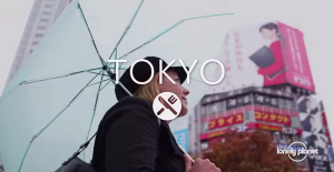 Abigail King in Tokyo with Lonely Planet
