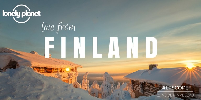 Broadcasting for Lonely Planet from Finland