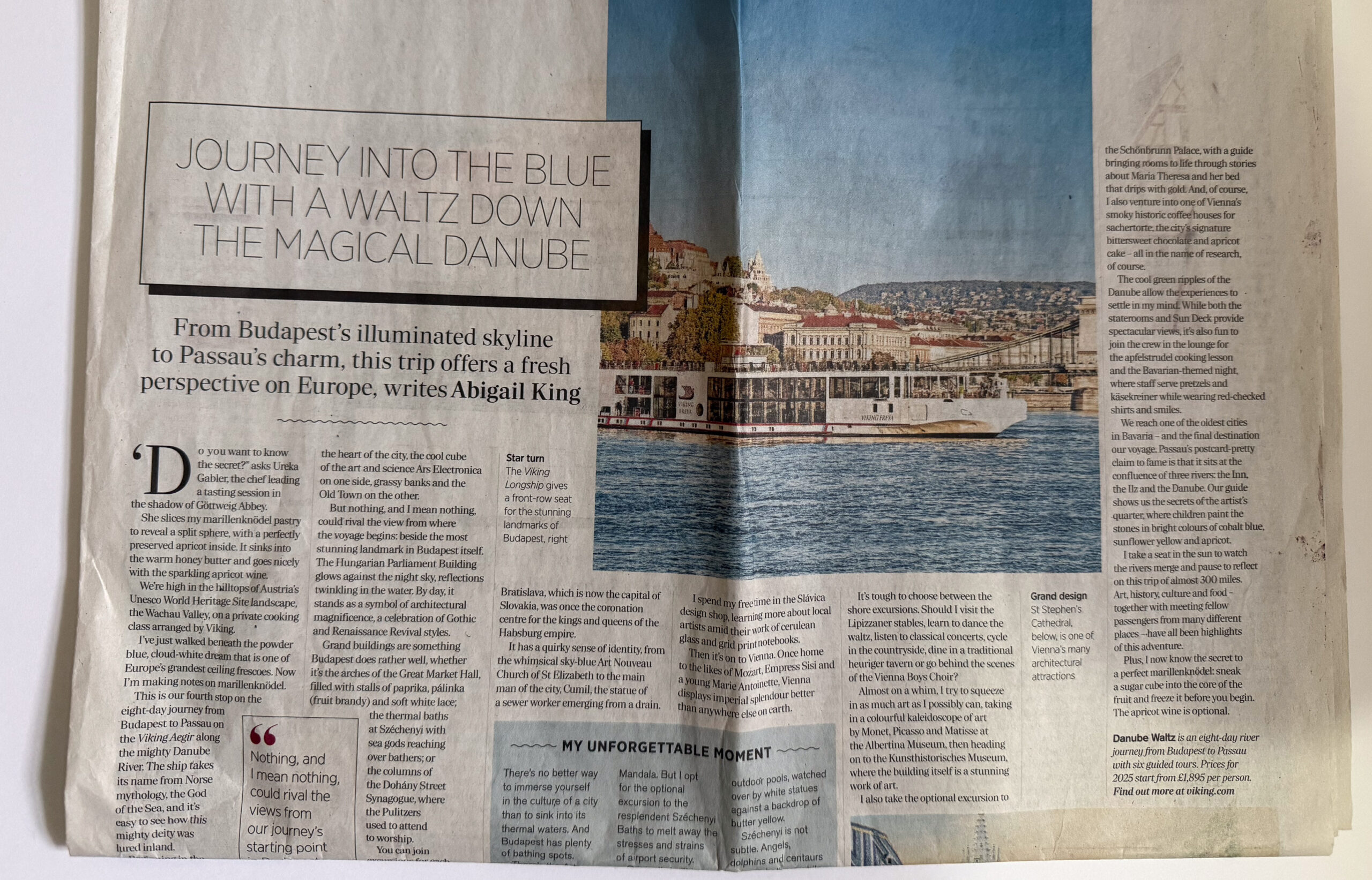 Abigail King Telegraph Waltz Along the Danube